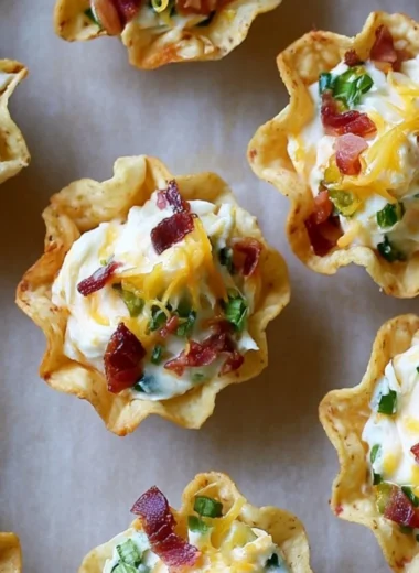 Cozy baked jalapeño popper bites on a plate ready to be served.