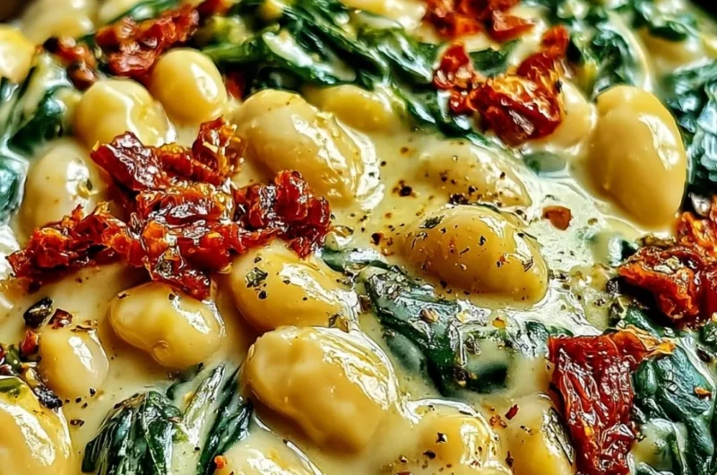 Delicious creamy Marry Me White Beans dish ready in 15 minutes.